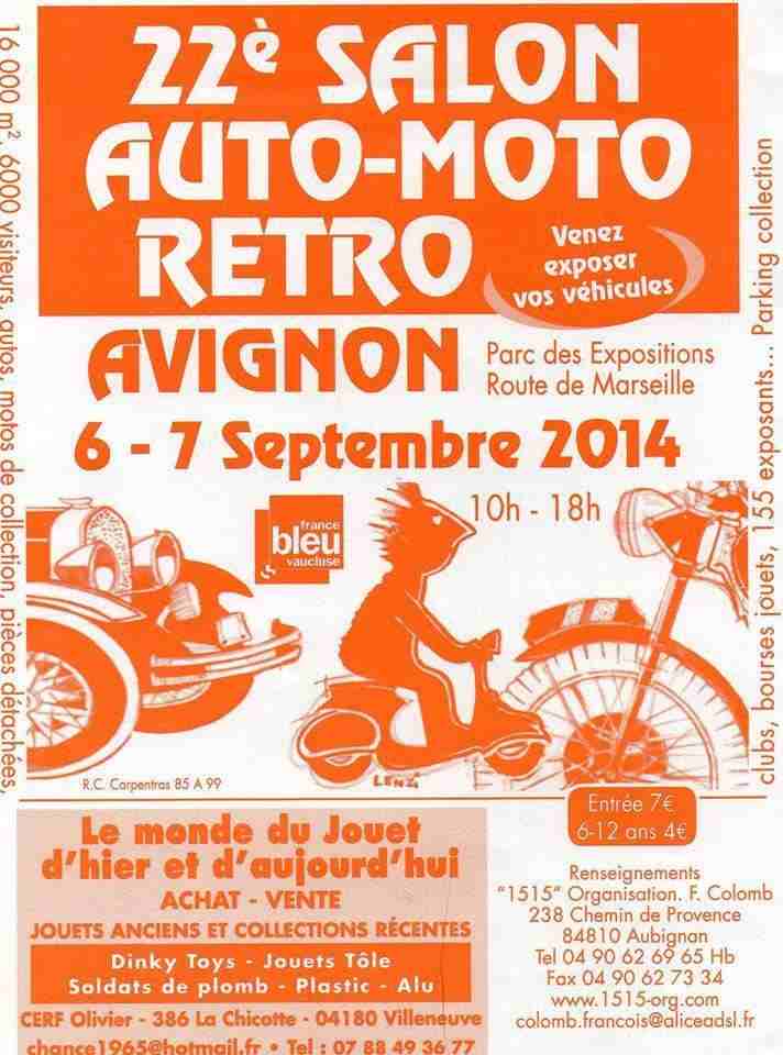 Salon Auto Moto Rétro Avignon