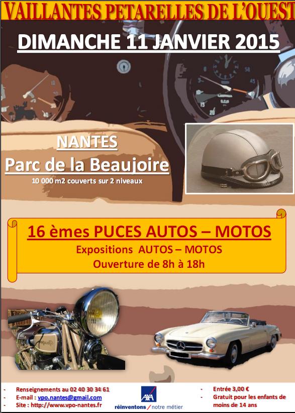 Puces Auto Moto de Nantes-La Beaujoire 2015