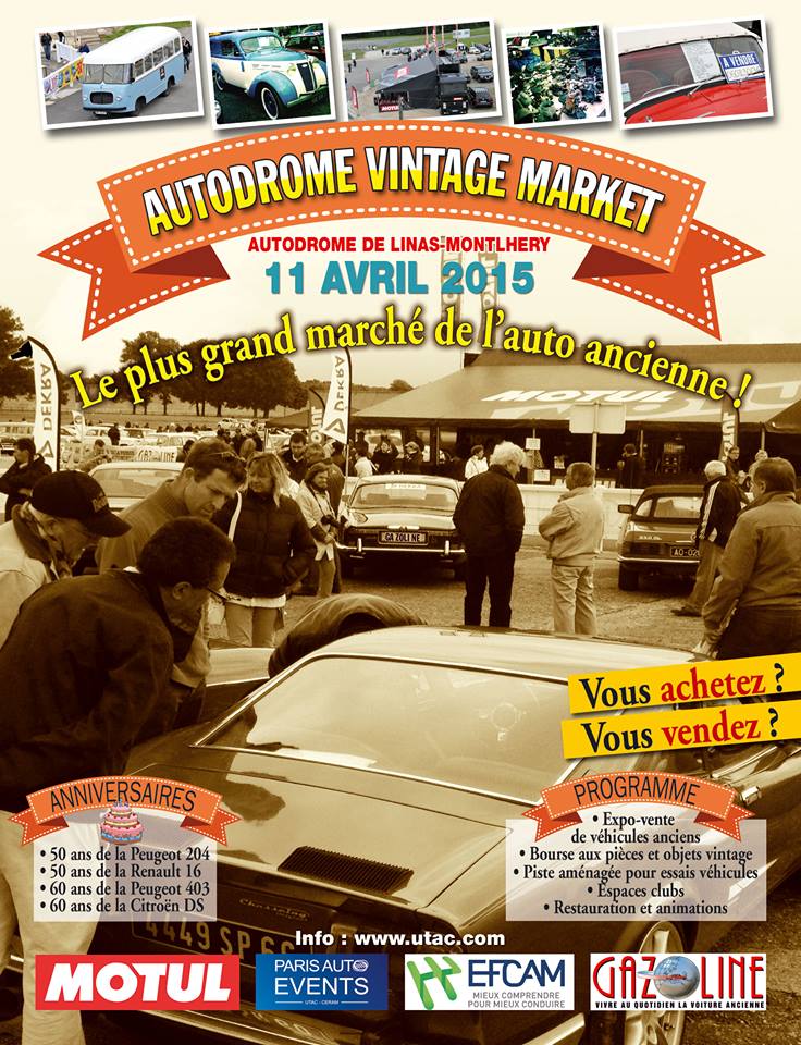 Autodrome Vintage Market 2015