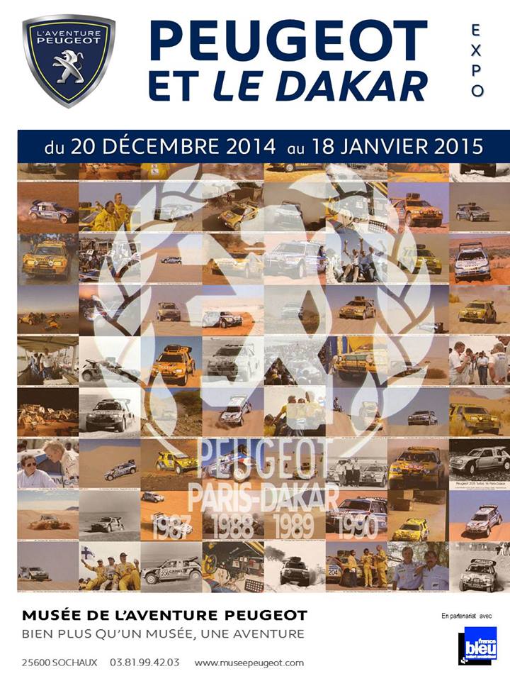 Exposition Peugeot et le Dakar