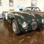 jaguar type c british racing green-