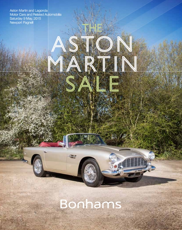 Vente aux enchères Bonhams : une spéciale Aston Martin