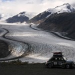13 2010 canada glacier- Tour de France en Renault 4CV