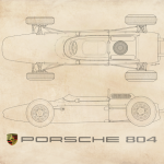 Oscar Plada Porsche 804- Oscar Plada