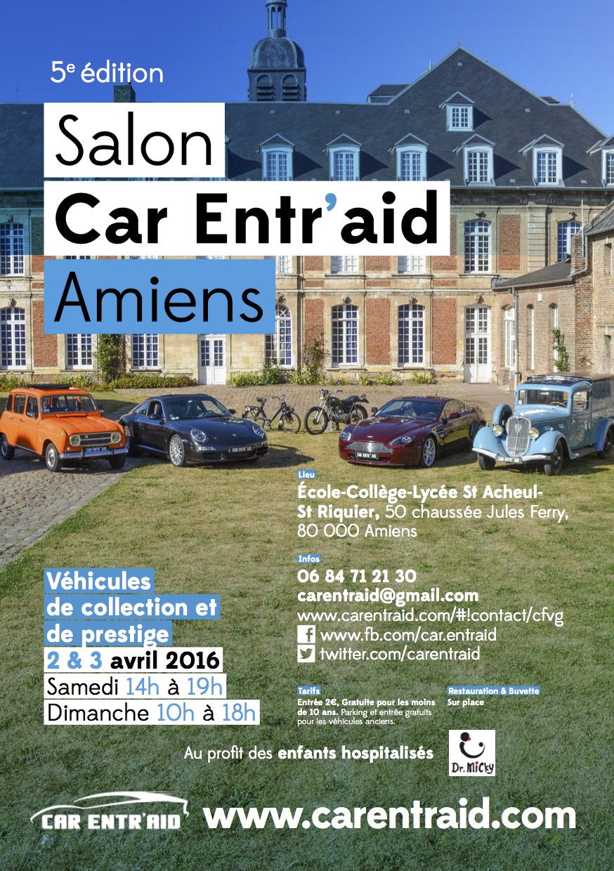 Salon Car’Entraid 2016 à Amiens