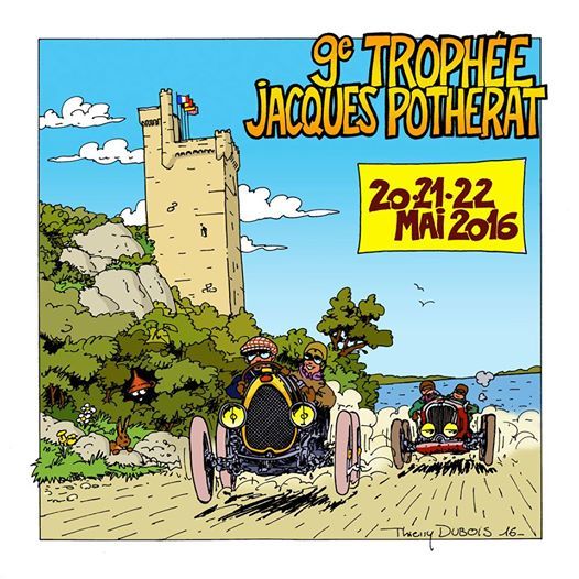 Les cyclecars sur les routes du sud pour le Trophée Jacques Potherat 2016