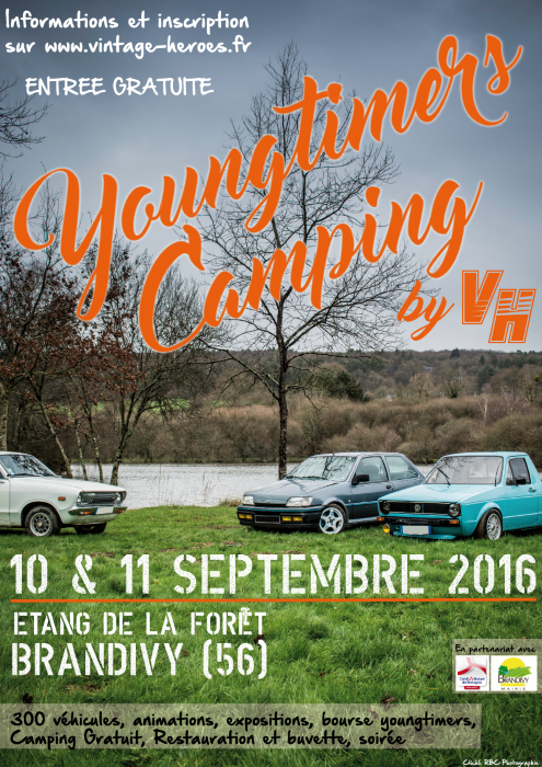 Youngtimers Camping, le nouveau rendez-vous Young de l’ouest