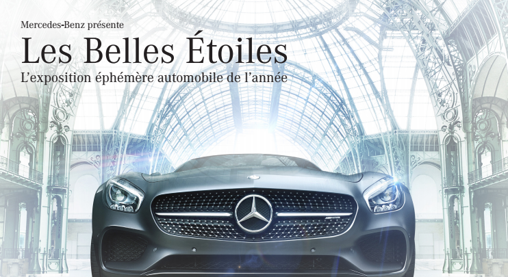 Les Belles Etoiles, Mercedes Investit le Grand Palais pour une Journée