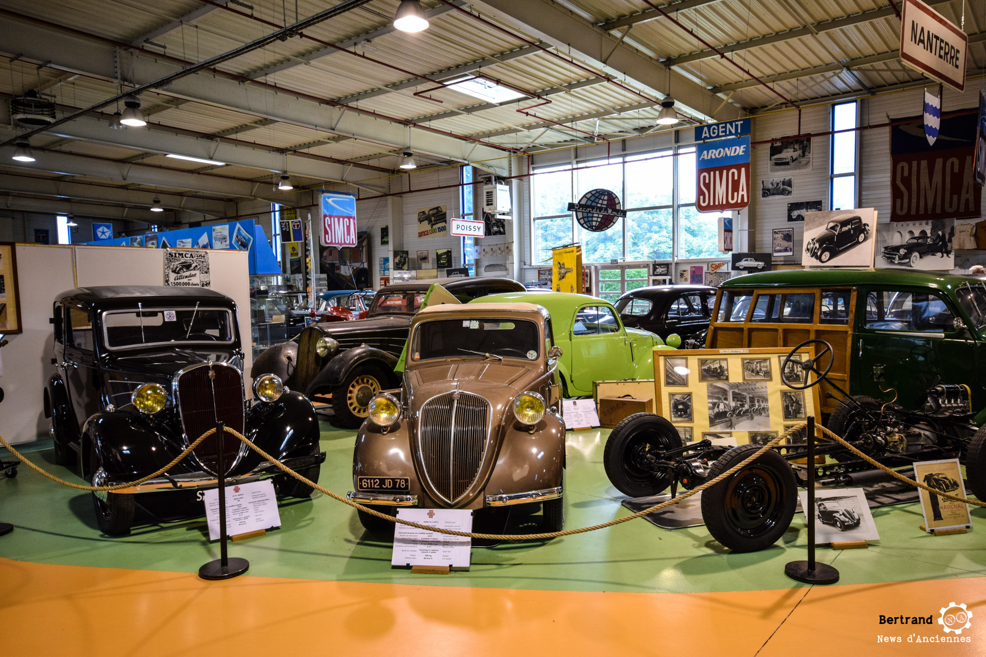 A la découverte du Musée de lAventure Automobile à Poissy-musée Simca -  News dAnciennes