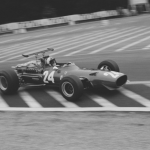 Chris Amon GP France 1968 Eric Della Faille- Chris Amon