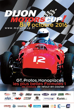 Les F1 seront encore à la Dijon Motors Cup 2016