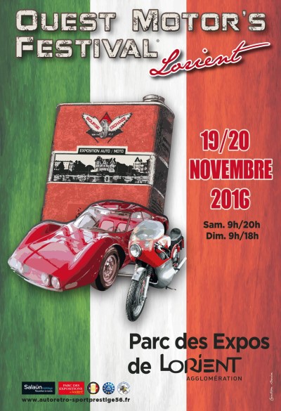 L’Ouest Motor’s Festival 2016 met le Cap sur l’Italie