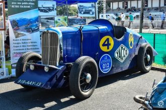 Jouet Mécanique Citroën Rosalie Des Records - Tôle - Avec Clé D'origine - France