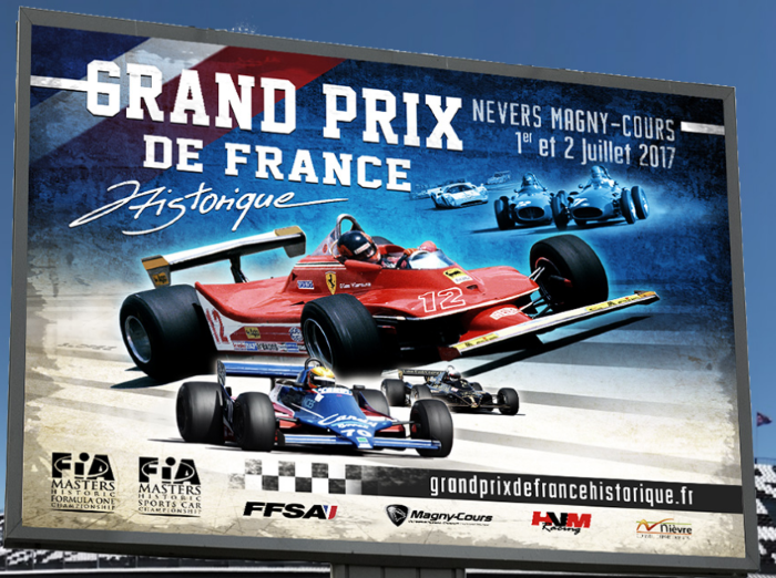 Le Grand Prix de France Historique est né, première édition en 2017