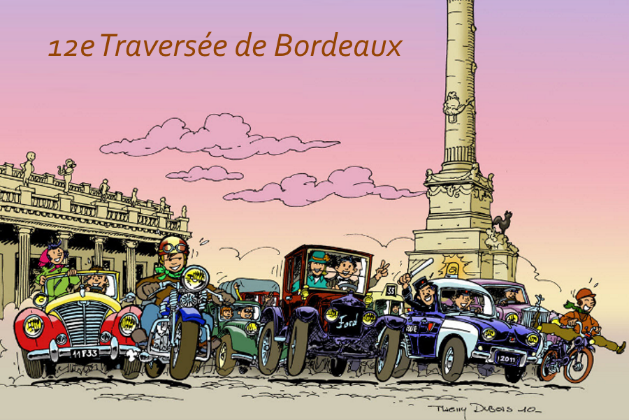 Deux Jours pour les Anciennes à la 12e Traversée de Bordeaux