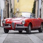 Leclère à Avignon Alfa Romeo Giulietta Spider 1- Leclère à l'Avignon Motor Festival 2017