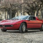 Leclère à Avignon Maserati Bora- Leclère à l'Avignon Motor Festival 2017