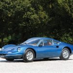 RM Sothebys à la Villa Erba Ferrari Dino 206 GT-