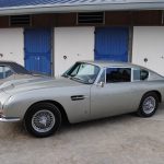 Aston Martin DB6 superleggera profil- Concours d’Élégance de la Baule
