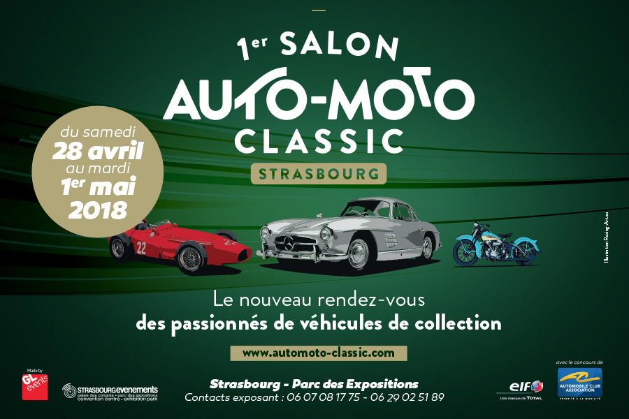 Auto-Moto Classic Strasbourg : grosses ambitions pour une première
