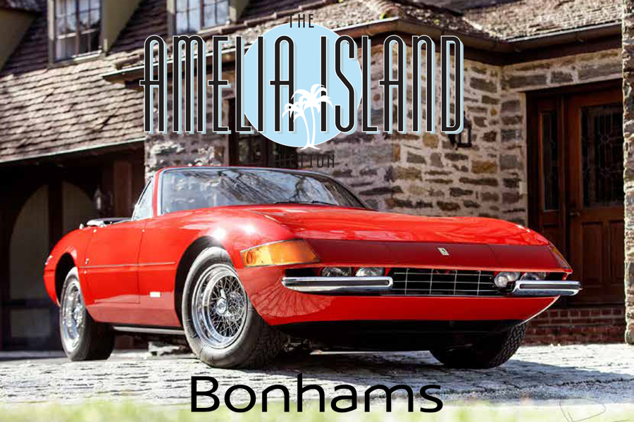 De belles autos au catalogue de Bonhams à Amelia Island 2018