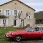 Ronde des Chateaux Jaguar Type E 1 F- Route des Châteaux