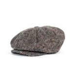 casquette hannahats gatsby tweed gris 1bis-