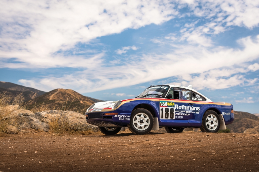 Une Porsche 959 ex-Paris-Dakar et un Prototype bientôt aux enchères