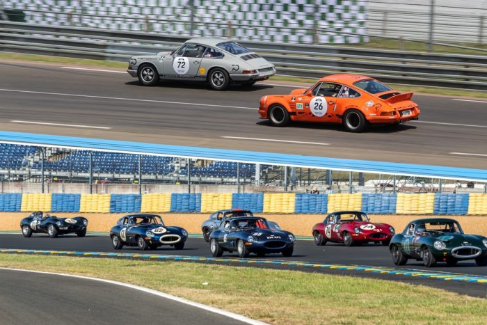 Le Mans Classic Jaguar Heritage Challenge et Porsche Classic Race-