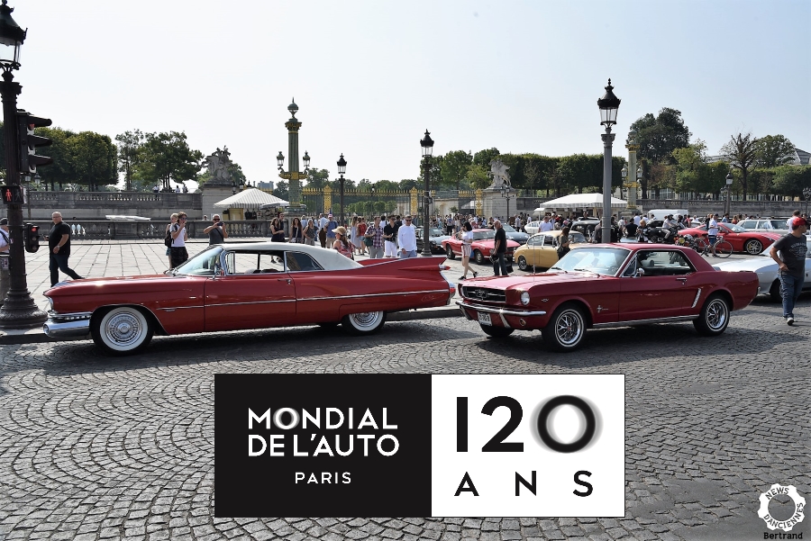 Les Anciennes défileront dans Paris pour annoncer le Mondial de l’Auto 2018