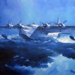 Hydravion Sunderland au décollage- Lucio Perinotto