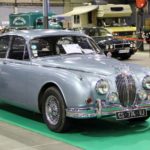 Jaguar 3.8 Mk2 de 1959 36e Bourse déchange de lABVA à Saint Brieuc 1- Bourse de Saint Brieuc 2018