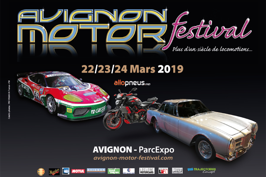 Avignon Motor Festival 2019, Facel, Moto et Ferrari de course à l’honneur