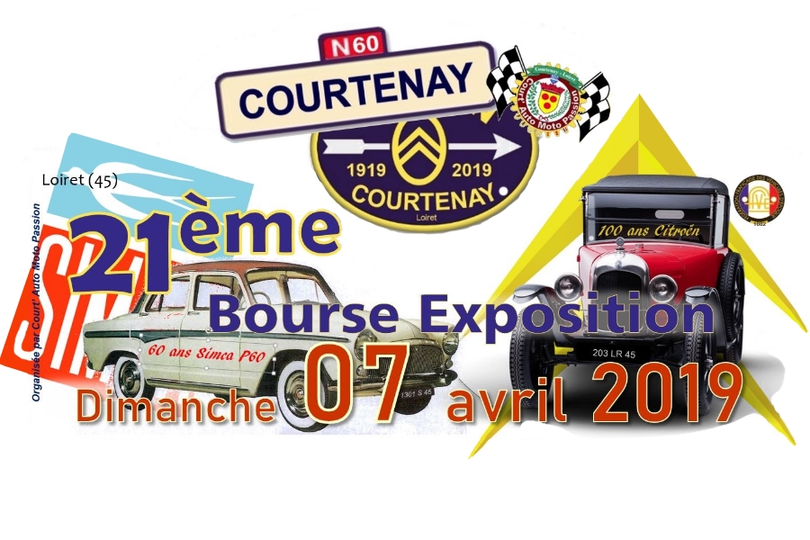 Bourse de Courtenay 2019, Citroën, P60 et 750 Four à l’honneur
