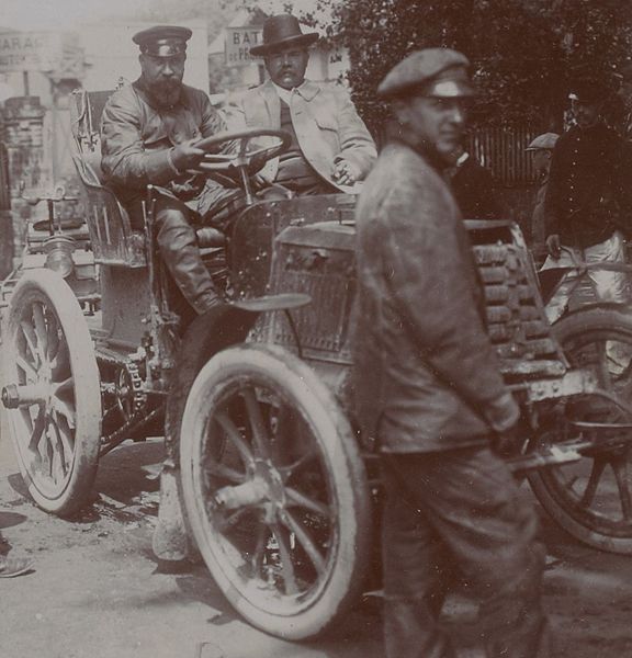 Adolphe Clément au Tour de France automobile 1899- Tour de France Automobile