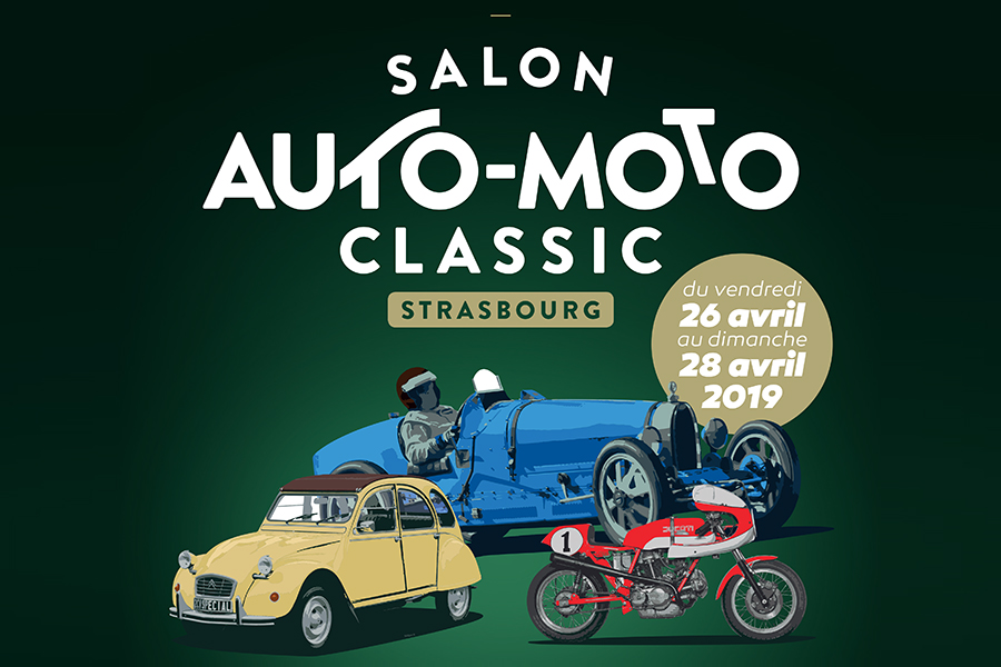 Auto Moto Classic Strasbourg 2019 : demandez le programme !