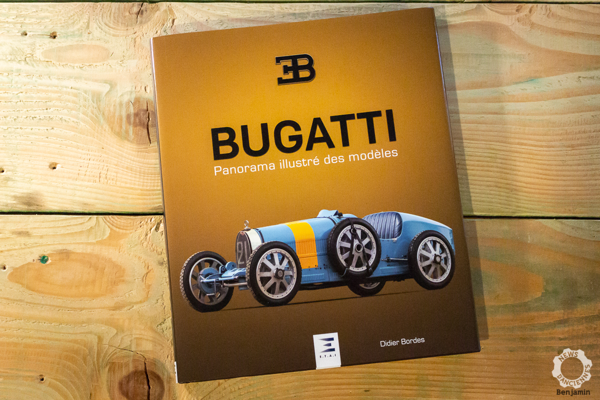 Bugatti Panorama Illustré des Modèles : un livre pour tenter de les reconnaître