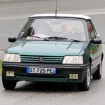 Peugeot 205 cabriolet de 1993 Rallye Saint Germain Vannes- Rallye Saint Germain 2019