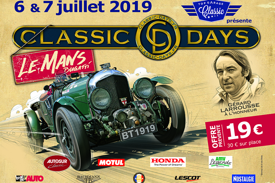 Classic Days 2019 : la fête arrive au Mans