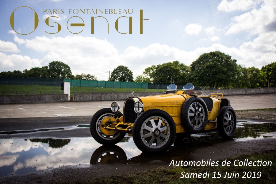 Bugatti, Sortie de Grange et belles sportives au catalogue de la vente Osenat du 15 Juin