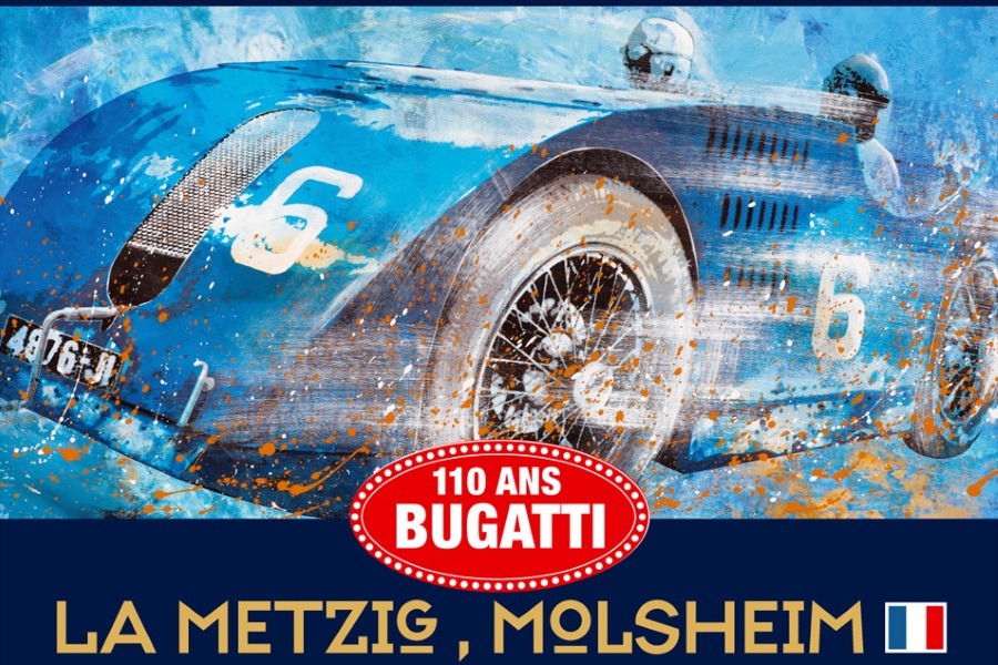 Quand le PopArt rencontre Bugatti : Bernd Luz s’expose à Molsheim