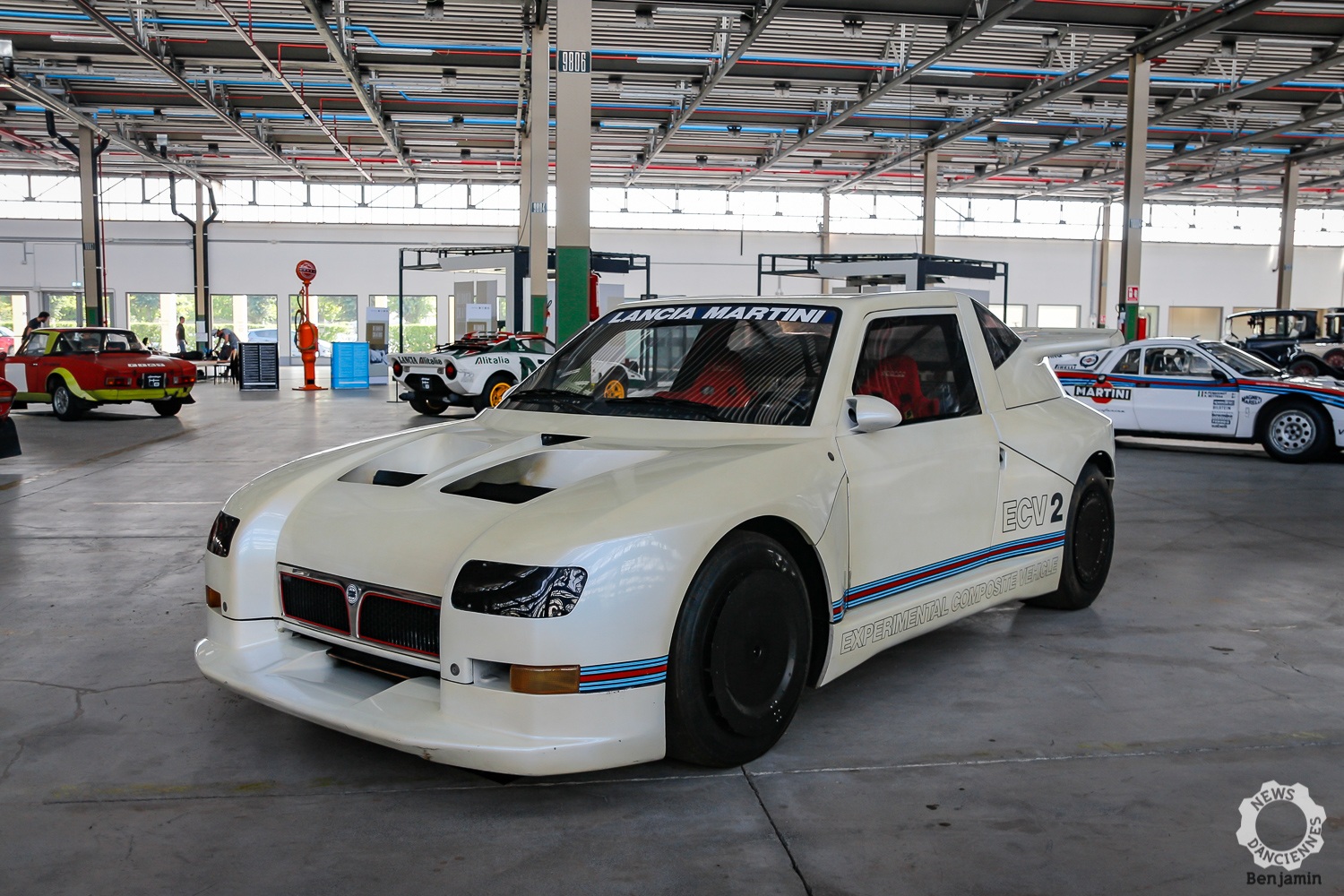 La Lancia ECV2, la voiture de rallye extrême