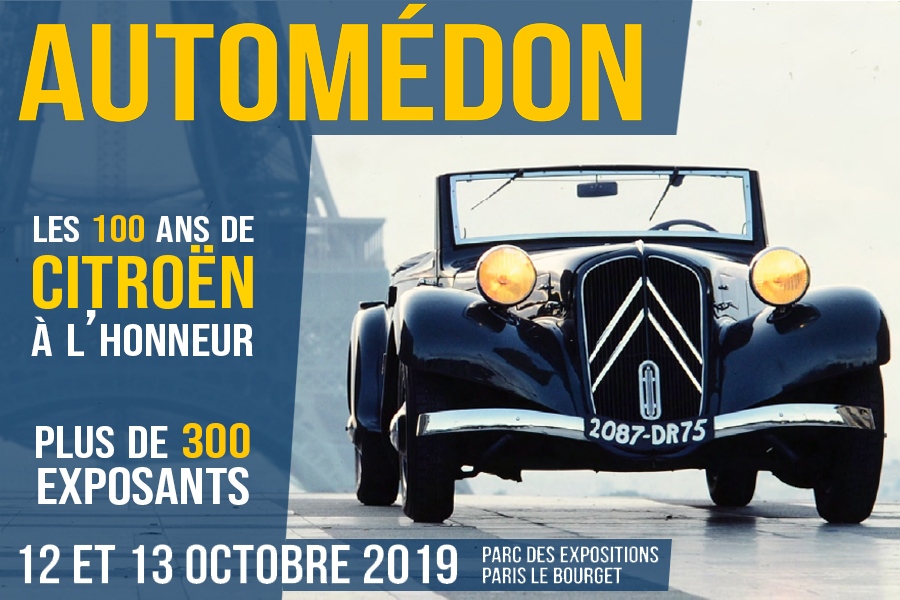 Automédon 2019, des Citroën au milieu de milliers d’anciennes