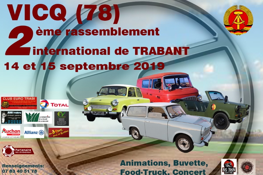 Le 2e Rassemblement International de Trabant, c’est mi-Septembre à Vicq