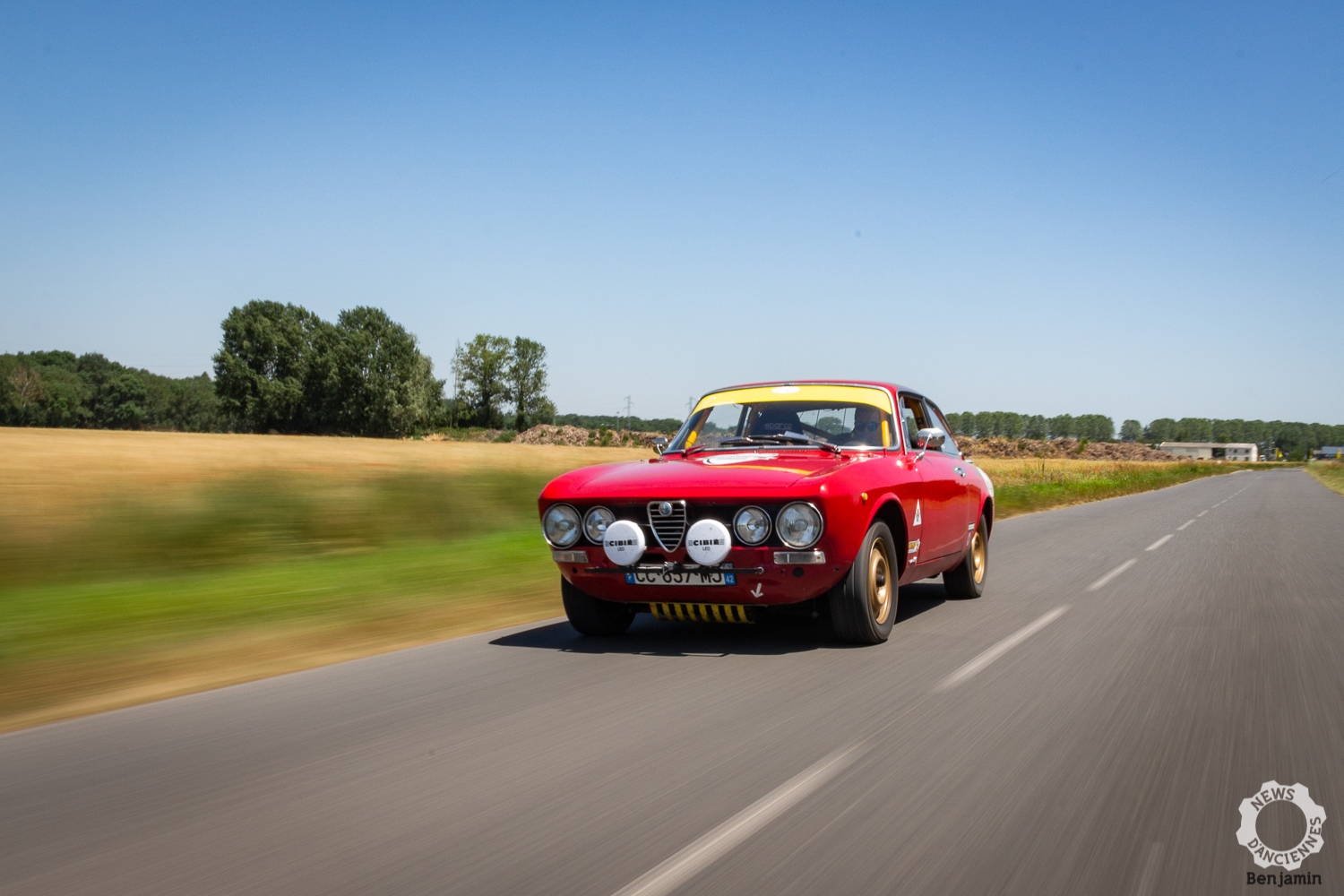 Au volant d’une Alfa Romeo 1750 Groupe 2 : pour le plaisir