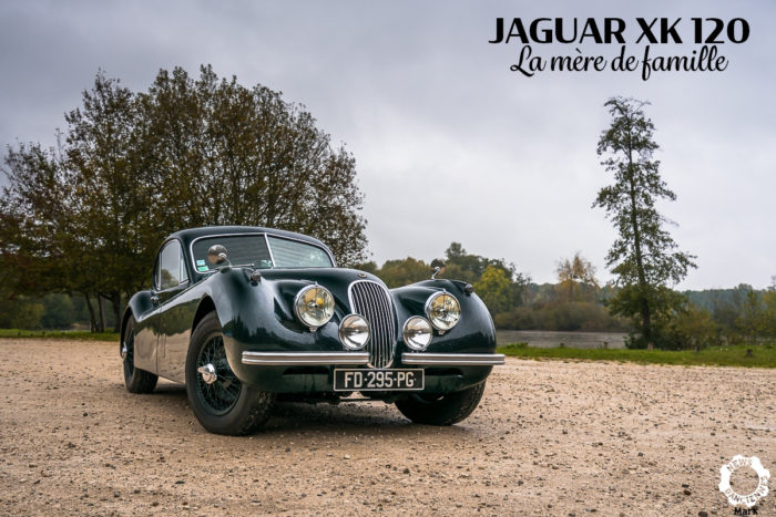 Jaguar XK120 Couverture- Jaguar XK120
