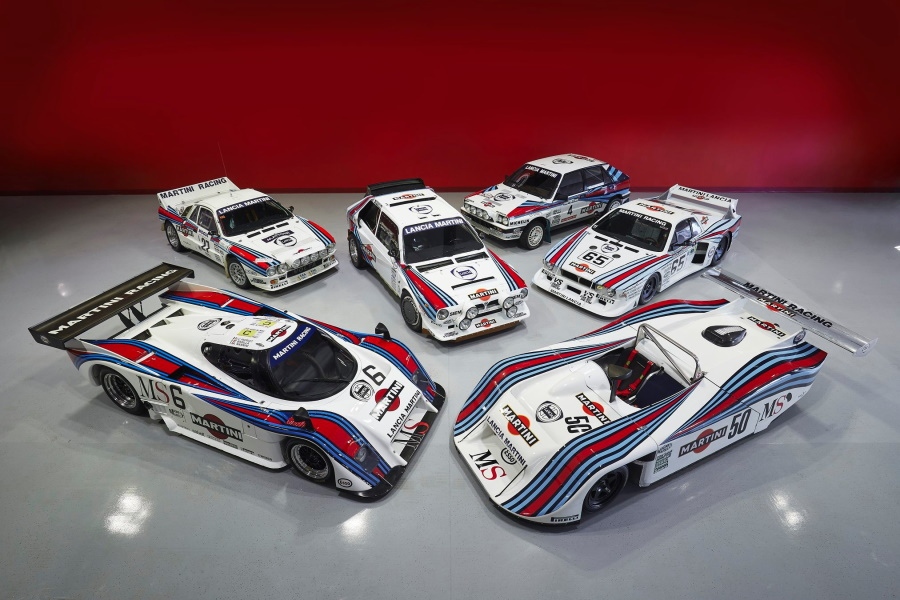 Fans du Martini Racing, les Lancia de la Campion Collection sont à vendre
