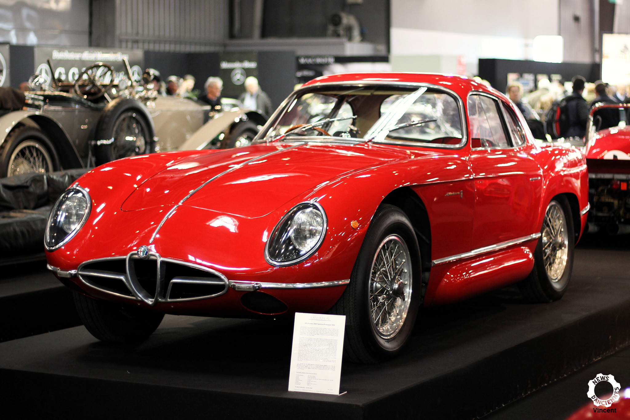 Alfa Romeo Rarest L'Alfa Romeo 2000 Sportiva, beauté divine ! - News d'Anciennes