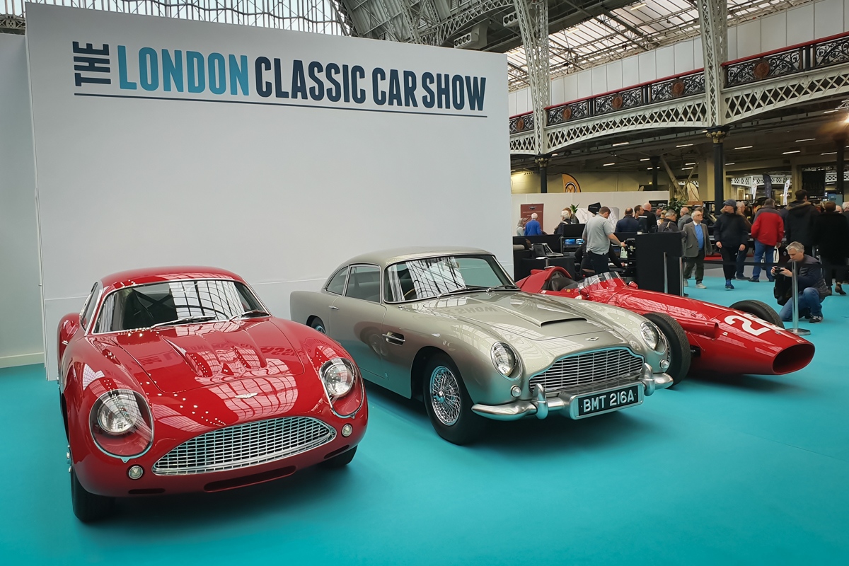 London Classic Car Show 2020, première réussie à Olympia