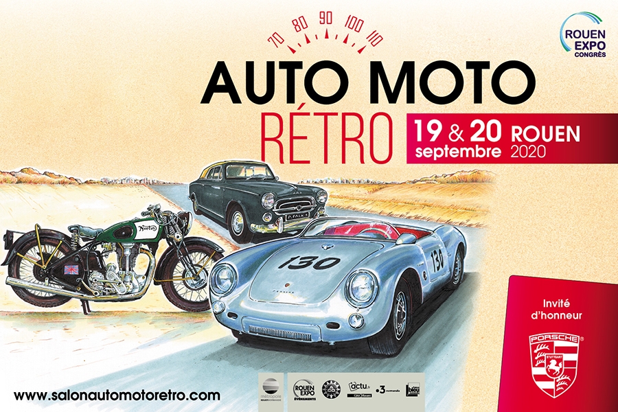 Auto Moto Rétro Rouen 2020, Stuttgart s’invitera en Normandie dans 100 jours